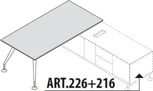 Стол письменный Enosi Evo 156319