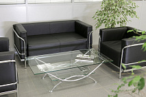 Кофейный стол Arco clear glass