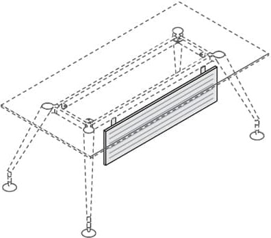 Передняя панель стола 180 Enosi Evo 156396